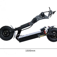 HKM-179475 High Power 72V 10000W Electric Scooter with Dual Motors and 14-Inch Off-Road Tires, Max Speed 120km/h