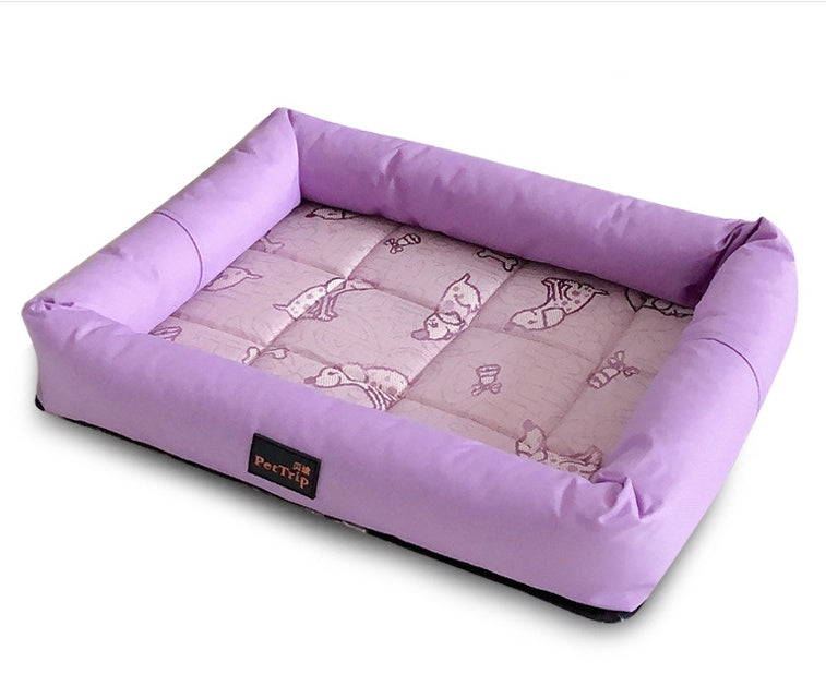 HKM-1795773 Spring and Summer Non-Slip Pet Kennel Mat - Fruit Green and Purple Options Available, Sizes S, M, L