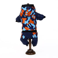 HKM-1796157 Dog Hooded Cotton Jacket with Camouflage Patterns in Multiple Sizes