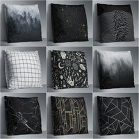 HKM-179731 Modern Simple Pattern Polyester Throw Pillowcase - 45cm