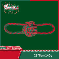 HKM-1798333 Interactive Cotton Rope Knot Toy for Dogs - Dental Cleaning and Chewing Fun