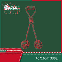 HKM-1798333 Interactive Cotton Rope Knot Toy for Dogs - Dental Cleaning and Chewing Fun