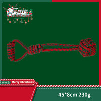 HKM-1798333 Interactive Cotton Rope Knot Toy for Dogs - Dental Cleaning and Chewing Fun