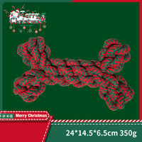 HKM-1798333 Interactive Cotton Rope Knot Toy for Dogs - Dental Cleaning and Chewing Fun