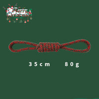 HKM-1798333 Interactive Cotton Rope Knot Toy for Dogs - Dental Cleaning and Chewing Fun