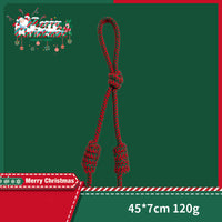 HKM-1798333 Interactive Cotton Rope Knot Toy for Dogs - Dental Cleaning and Chewing Fun
