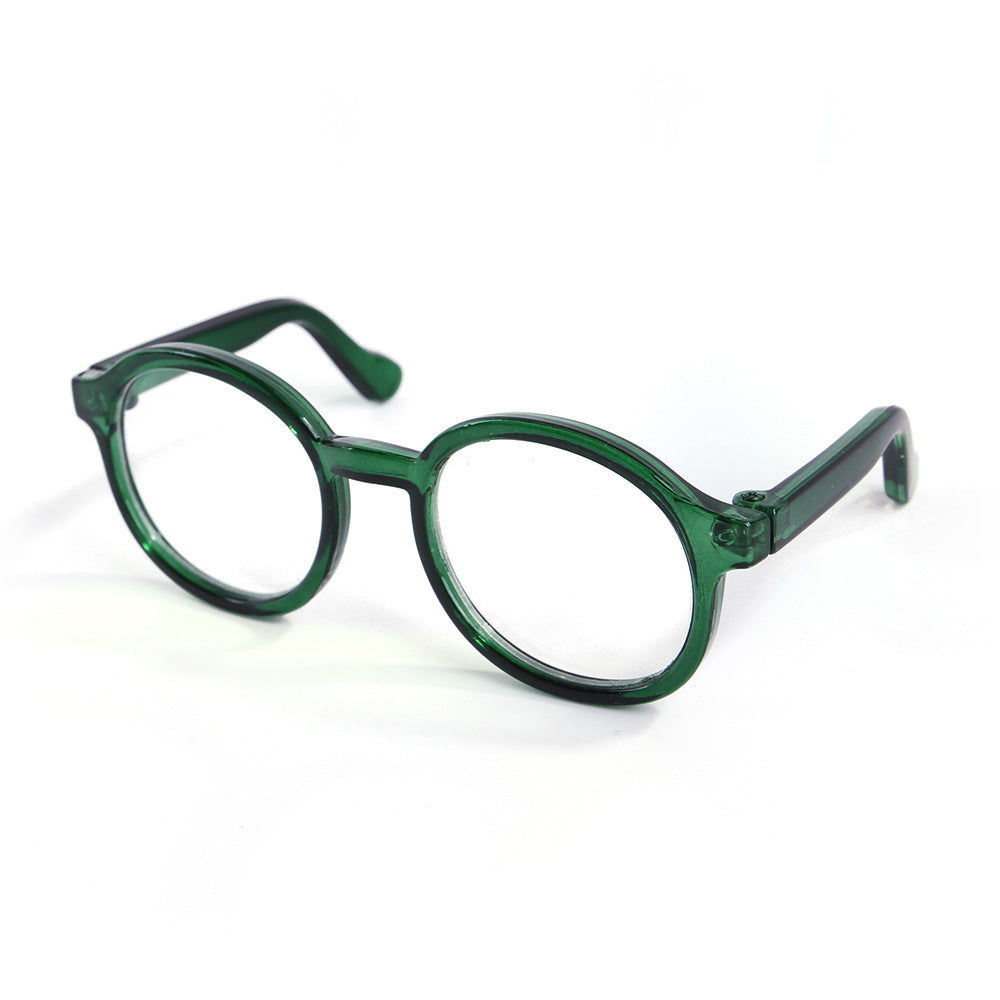 HKM-1799101 Stylish Plastic Transparent Cat Glasses in Multiple Colors