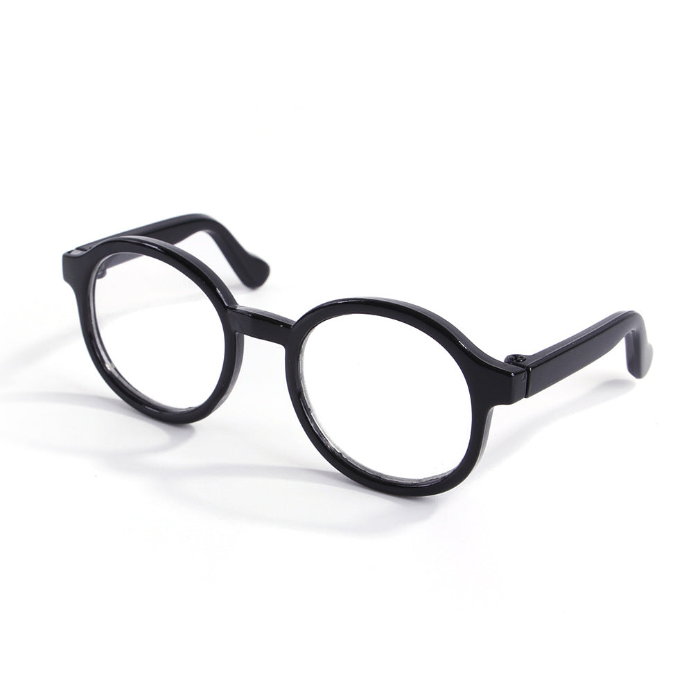 HKM-1799101 Stylish Plastic Transparent Cat Glasses in Multiple Colors