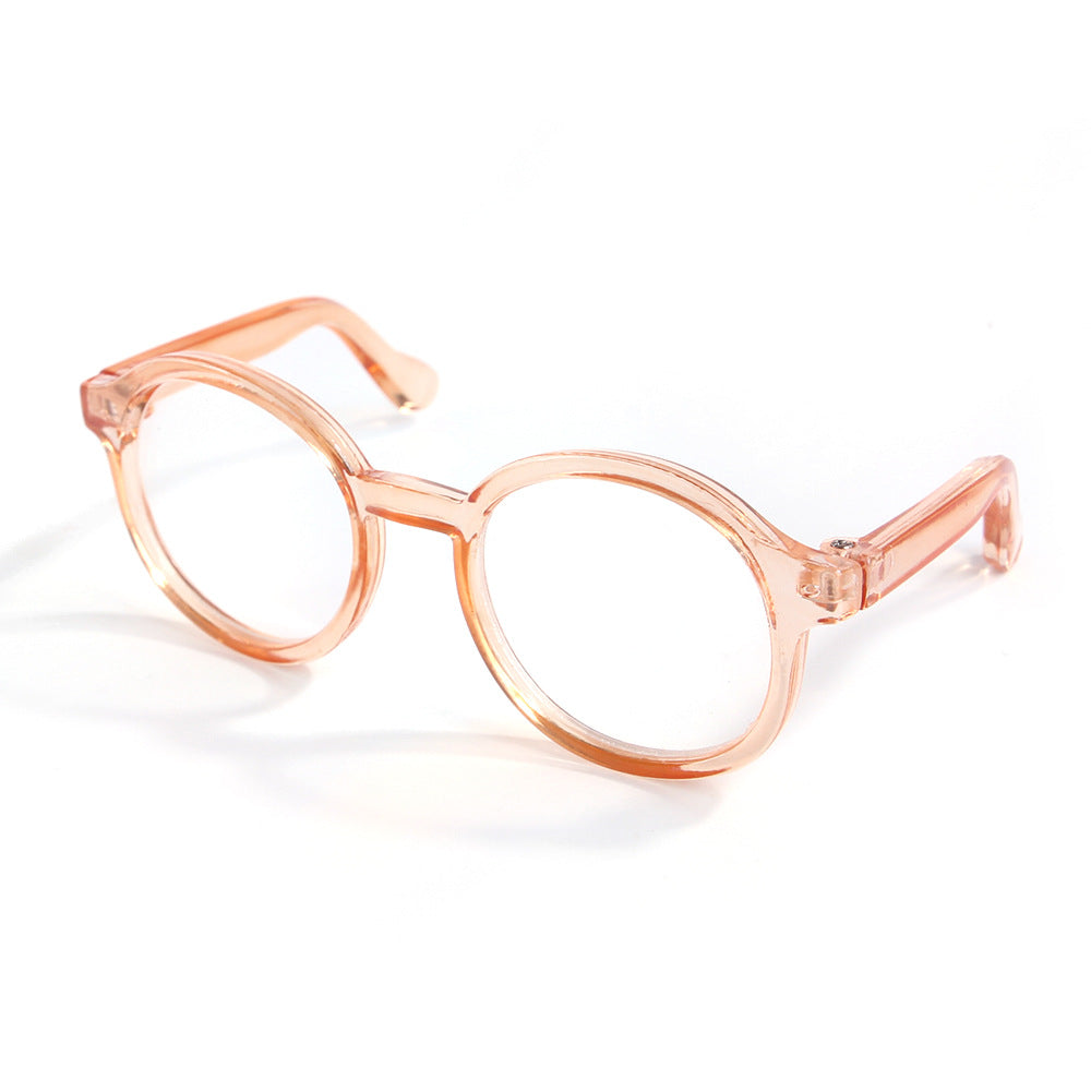 HKM-1799101 Stylish Plastic Transparent Cat Glasses in Multiple Colors