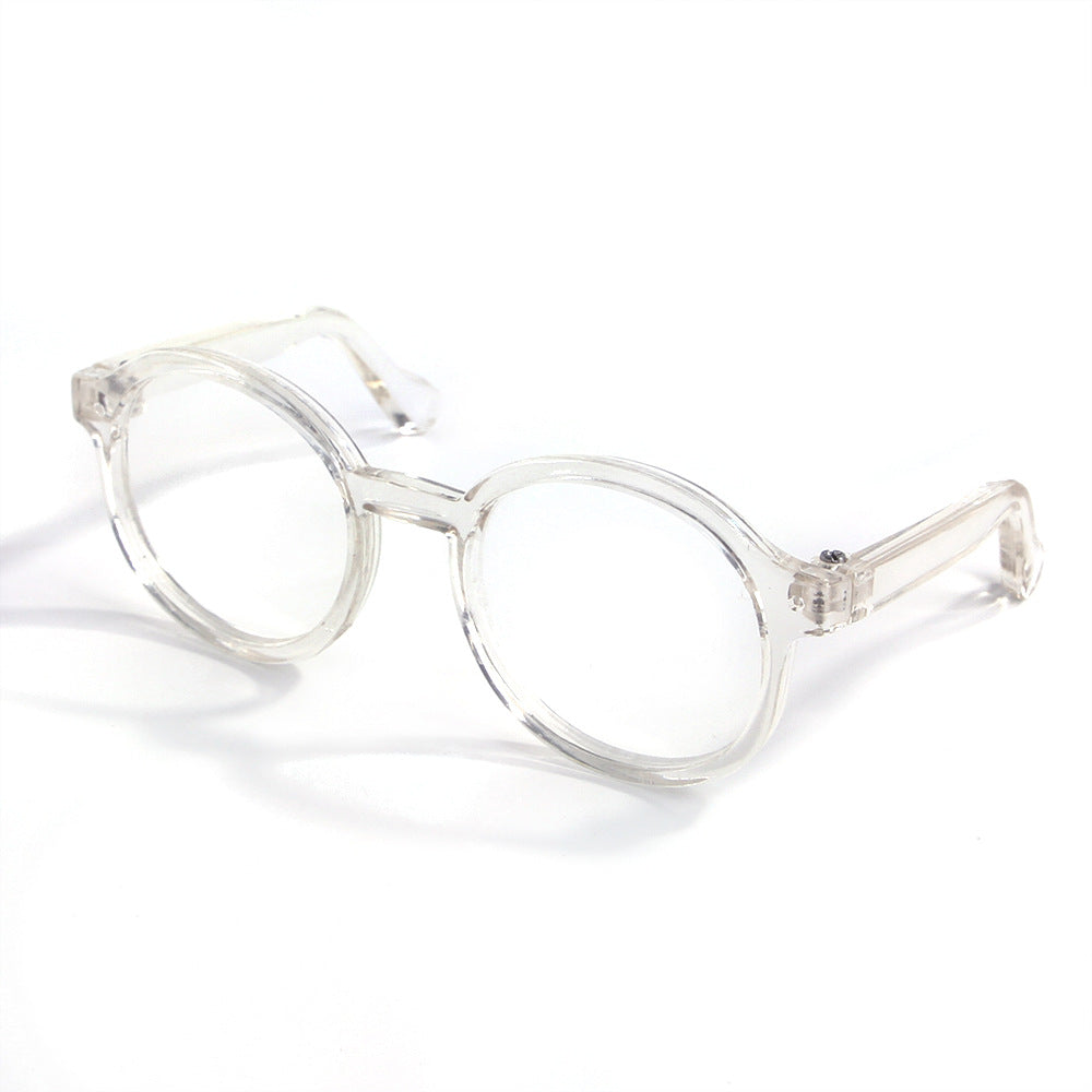 HKM-1799101 Stylish Plastic Transparent Cat Glasses in Multiple Colors