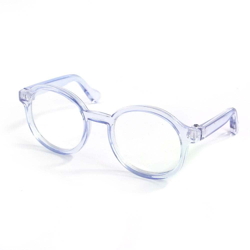 HKM-1799101 Stylish Plastic Transparent Cat Glasses in Multiple Colors