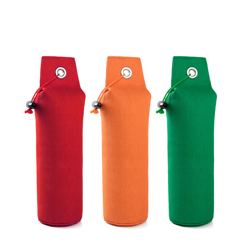 HKM-1800125 Personalized Decompression Dog Toy in Red, Green, or Orange - Canvas Material, 6*19CM & 7*25CM Sizes