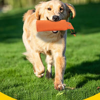 HKM-1800125 Personalized Decompression Dog Toy in Red, Green, or Orange - Canvas Material, 6*19CM & 7*25CM Sizes