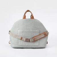 HKM-1801533 Large Capacity Striped Pet Outing Bag - Nylon, Medium Softness, Multiple Colors Available