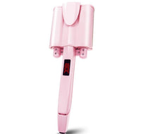 HKM-180243 Omelet Head Curling Iron with 21mm-30mm Tourmaline Ceramic Barrel and Temperature Control for Wet and Dry Hair