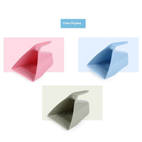 HKM-1802941 Cat Litter Scoop - Durable Plastic, Available in Pink, Green, and Sky Blue