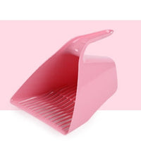 HKM-1802941 Cat Litter Scoop - Durable Plastic, Available in Pink, Green, and Sky Blue