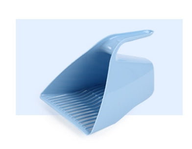 HKM-1802941 Cat Litter Scoop - Durable Plastic, Available in Pink, Green, and Sky Blue