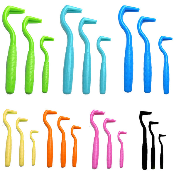 HKM-1803069 Pet Tick Removal Hook Set - 3 Pack in Multiple Colors, Ideal for Dogs
