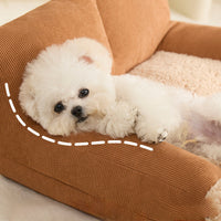 HKM-1804733 Universal All-Season Pet Nest Mat for Small to Medium Dogs and Cats, Soft Warm Cushion Bed
