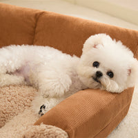 HKM-1804733 Universal All-Season Pet Nest Mat for Small to Medium Dogs and Cats, Soft Warm Cushion Bed