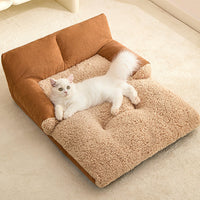 HKM-1804733 Universal All-Season Pet Nest Mat for Small to Medium Dogs and Cats, Soft Warm Cushion Bed