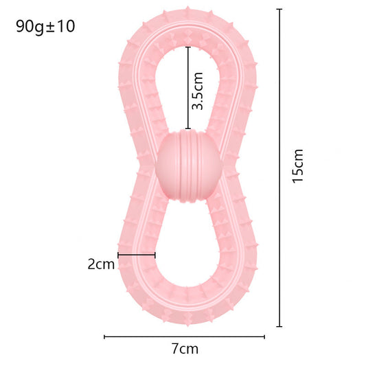 HKM-1805885 Durable Bite-Resistant Pet Ball for Dogs - Medium Size Teething Toy in Various Colors