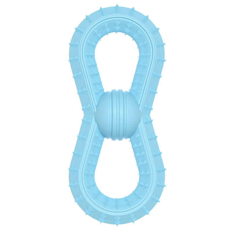 HKM-1805885 Durable Bite-Resistant Pet Ball for Dogs - Medium Size Teething Toy in Various Colors