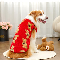 HKM-1807805 Cozy Plush Autumn and Winter Pet Costume - Sizes XS to 8XL