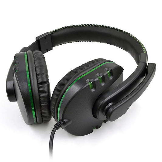 HKM-180947 Wired Gaming Headset with LED Lighting and Microphone - Model AMD-06