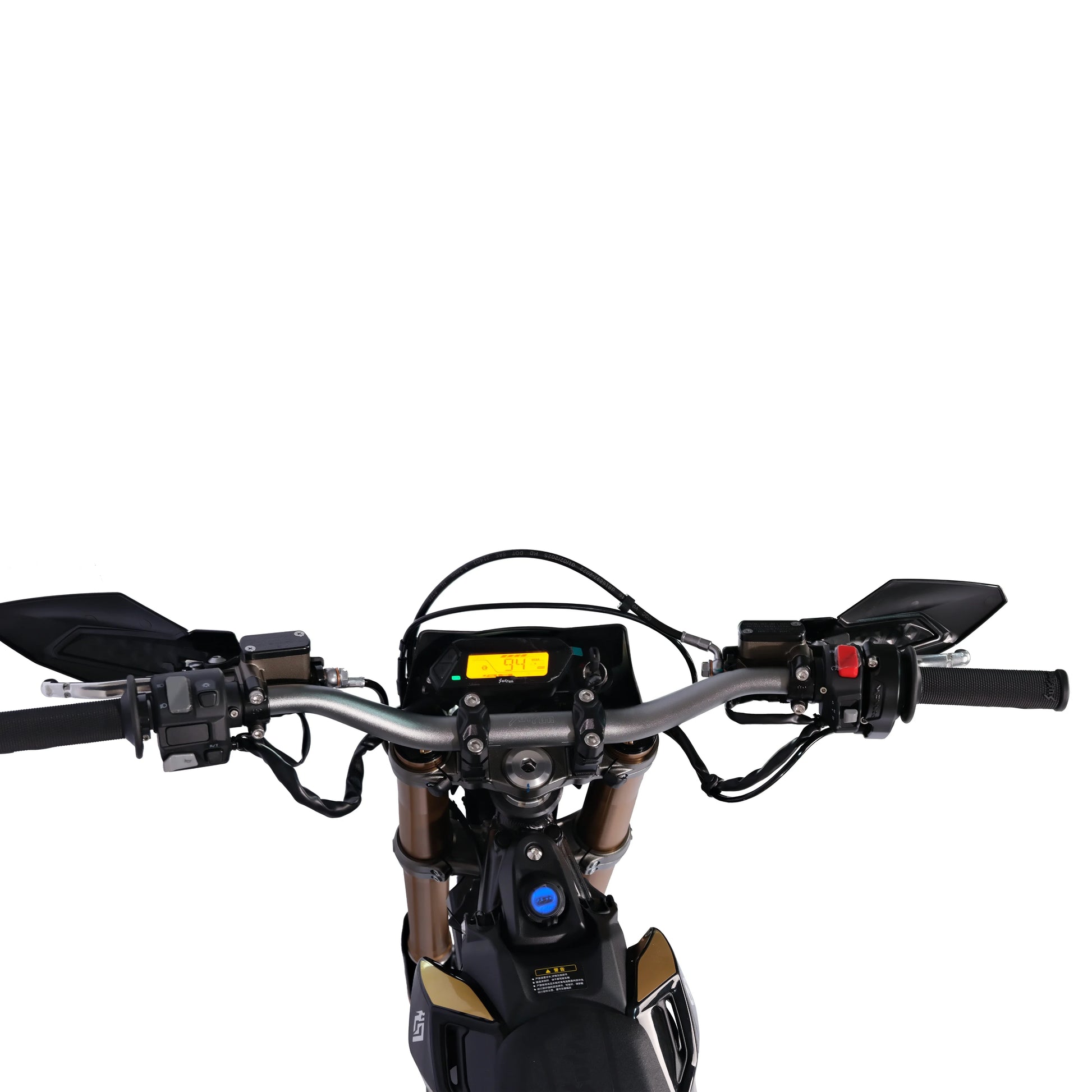HKM-181139 Electric Cross Motorcycle 74V 20000W Mid Drive Ebike 62 MPH Max Speed 120-150 Km Range 200 KG Load Capacity