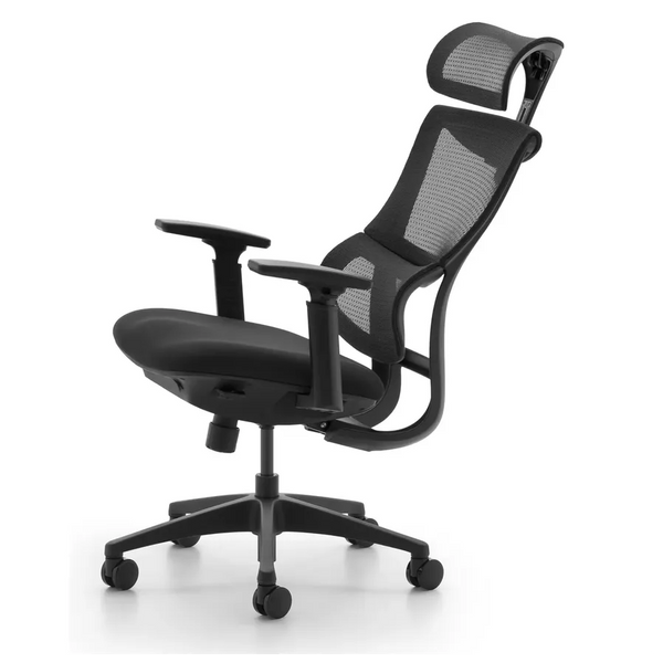 HKM-181203 Ergonomic Mesh Office Gaming Chair with Adjustable Headrest and Contemporary Design