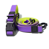 HKM-1812797 Honeycomb Embossed Dual-Color Waterproof Dog Leash Set with Enhanced Grip