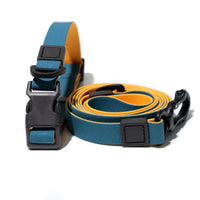 HKM-1812797 Honeycomb Embossed Dual-Color Waterproof Dog Leash Set with Enhanced Grip