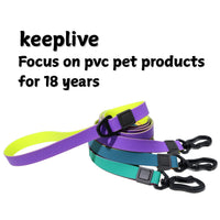 HKM-1812797 Honeycomb Embossed Dual-Color Waterproof Dog Leash Set with Enhanced Grip