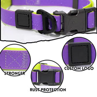 HKM-1812797 Honeycomb Embossed Dual-Color Waterproof Dog Leash Set with Enhanced Grip