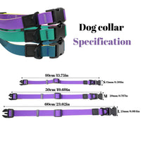HKM-1812797 Honeycomb Embossed Dual-Color Waterproof Dog Leash Set with Enhanced Grip
