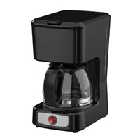 HKM-181331 5-Cup Coffee Maker with Ground Coffee Option, Clear Water Level Indicator, Non-Stick Warm Plate