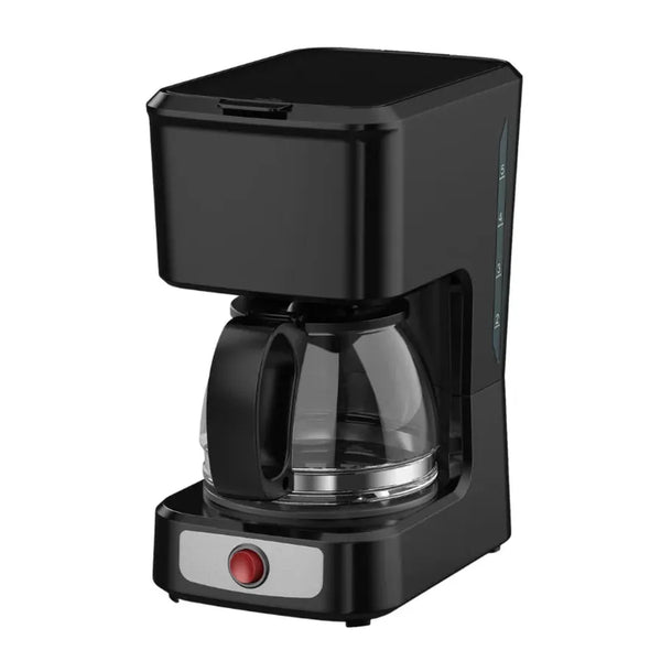 HKM-181331 5-Cup Coffee Maker with Ground Coffee Option, Clear Water Level Indicator, Non-Stick Warm Plate