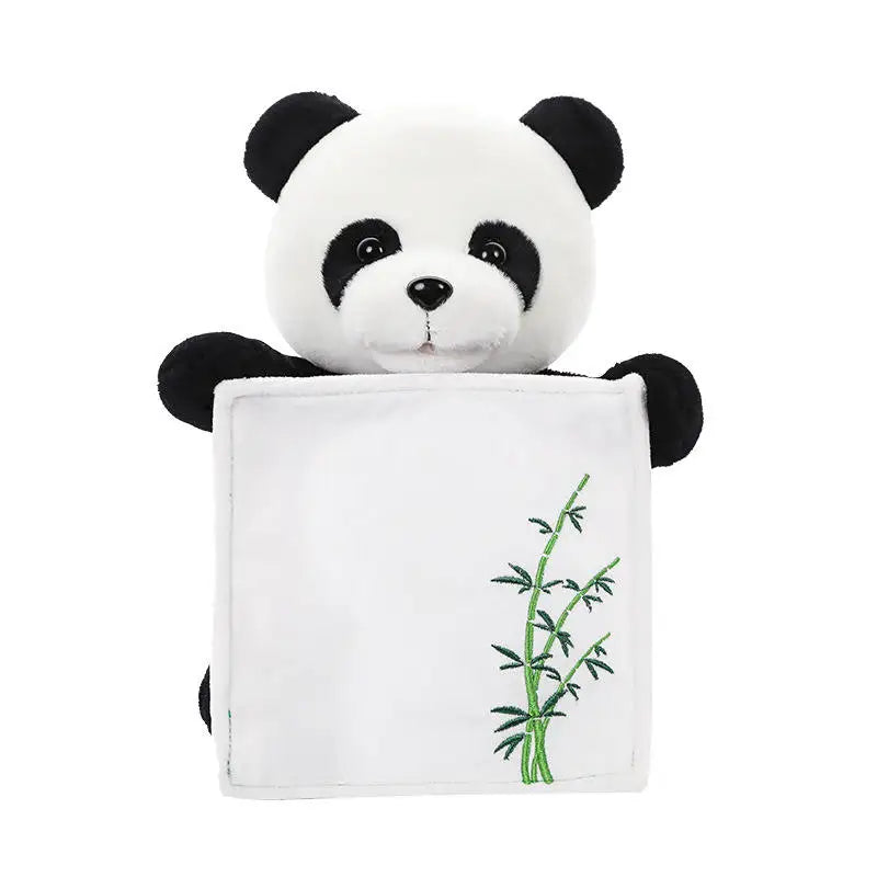 HKM-181587 Electric Plush Panda Toy with Lullabies and Storytelling for Early Learning and Development
