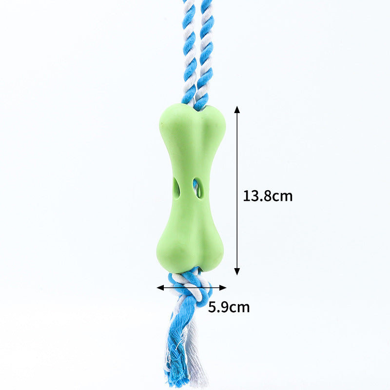 HKM-1816253 Durable Pet Chew Toy with Porous Design for Boredom Relief and Treat Dispensing