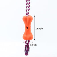 HKM-1816253 Durable Pet Chew Toy with Porous Design for Boredom Relief and Treat Dispensing