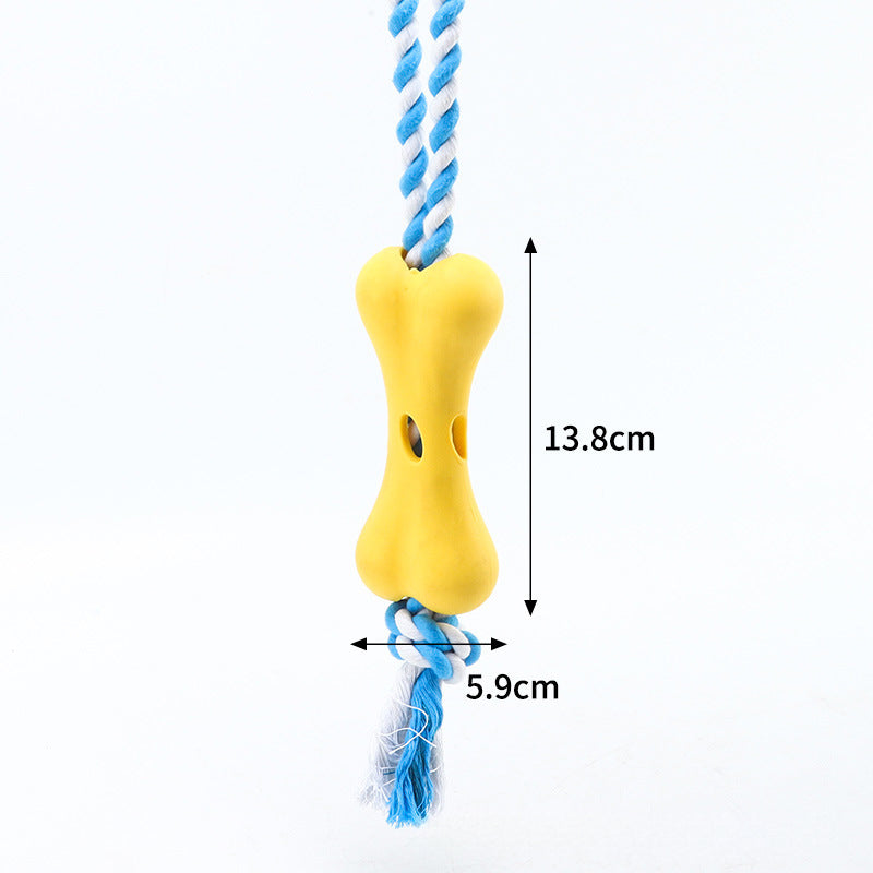 HKM-1816253 Durable Pet Chew Toy with Porous Design for Boredom Relief and Treat Dispensing