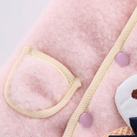 HKM-1817149 Cozy Casual Pet Vest for Dogs and Cats - Available in Pink and Blue Rabbit Designs, Multiple Sizes