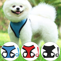 HKM-1818045 Breathable Mesh Reflective Dog Harness with Adjustable Chest Strap