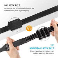 HKM-1818557 Multifunctional Reflective Elastic Seat Belt for Pets - Nylon, 54-90cm Length, 2.5cm Width