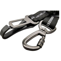 HKM-1818557 Multifunctional Reflective Elastic Seat Belt for Pets - Nylon, 54-90cm Length, 2.5cm Width