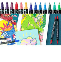 HKM-182035 Permanent 1.0mm Acrylic Painter Marker for Graffiti Art