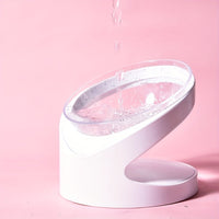 HKM-1822013 Elevated Cat Food Bowl with Anti-Vomit Tilt for Comfortable Feeding and Neck Protection