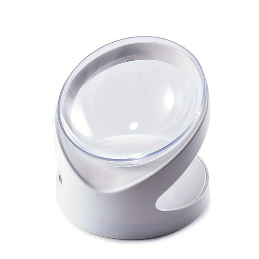 HKM-1822013 Elevated Cat Food Bowl with Anti-Vomit Tilt for Comfortable Feeding and Neck Protection
